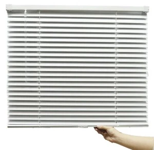 Cordless Light Filtering Mini Blinds for Windows, Horizontal Vinyl Window Bli... - Picture 1 of 4