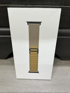 Authentique Apple Watch originale marron noir titane boucle alpine petite 49 mm. �� - Photo 1 sur 2