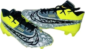 NIKE MEN'S VAPOR EDGE ELITE 360 2 OREGON VOLT CAMO $210 FOOTBALL CLEATS SIZE 14 - Picture 1 of 5