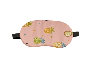 Pink Summer Fruit Theme Sleeping Mask w/ Elastic Back for Sleep or Travel - Picture 1 of 2