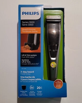 Recortadora de barba inalámbrica Philips BT3216/16 Lift & Trim S. Hojas de acero 0,5-10 mm Foto 1 de 4
