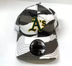 Oakland Athletics MLB NE Camo Adjustable Hat - Picture 1 of 5