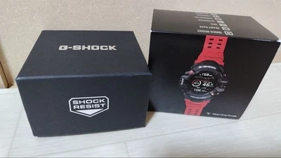 Reloj inteligente CASIO G-SHOCK GSW-H1000 Wear OS GPS frecuencia cardíaca edición roja en caja Foto 1 de 4