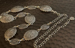 Stainless Steel Women’s Concho Belt - Picture 1 of 9