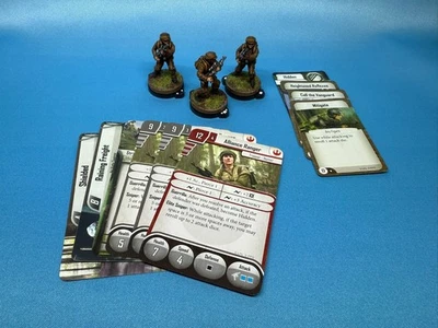 Star Wars Imperial Assault: Alliance Rangers Ally Pack – Well Painted w/ Cards - Image 1 of 2