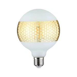 Paulmann 287.70 LED Globe125 Ringspiegel Gold Leuchtmittel E27 Lampe Dimmbar - Picture 1 of 6
