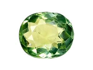 2.11cts Green natural apatite oval cut loose gemstones "see video" - Picture 1 of 3