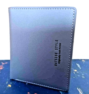 OYCEEN DAMEN Geldbörse BIFOLD HOLDER SMALL CLUTCH Nappa Blau - Bild 1 von 3