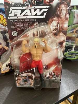Figura de lucha libre 2003 WWF WWE Jakks Scott Steiner cruda PPV WCW bomba Big Poppa nueva y nueva con etiquetas Foto 1 de 4