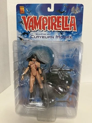Vampirella Action Figure Clayburn Moore Action Collectibles 2000 NIP Harris MAC - Image 1 of 4
