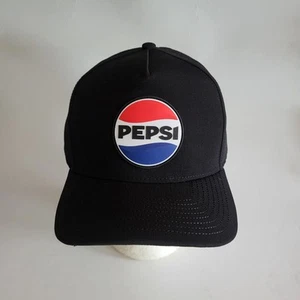 Pepsi SnapBack Mütze Gummi Logo PEP+ blau GG Outfitters schwarz - Bild 1 von 7