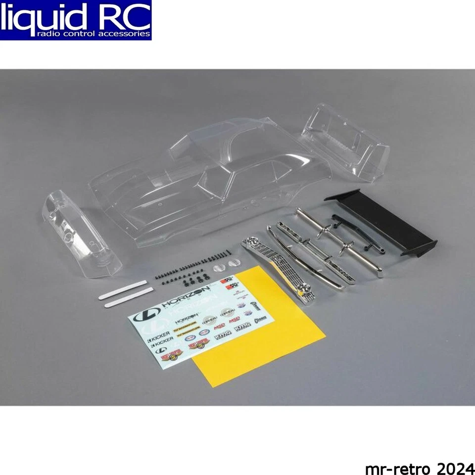 Losi 22S Drag 69 Camaro Body Set Clear LOS230086