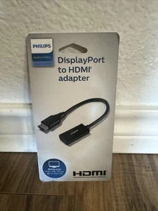 Philips Display Port auf HDMI Adapter ~ schwarz nie geöffnet - Bild 1 von 2