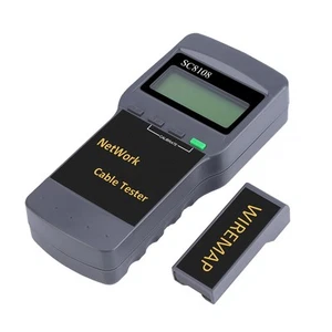 CAT5 RJ45 Network Cable Tester SC8108 Breakpoint Finder Length Test Rangefind FY - Afbeelding 1 van 7