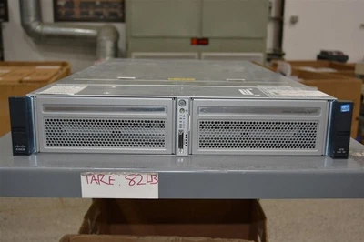 CISCO UCSC C420 M3 UCSC-C420-M3 v01 Server 4*XEON E5-4620 128GB SEE NOTES  - Image 1 of 4