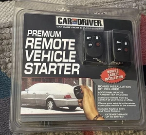Car and Driver Premium Remote Vehicle Starter Kit (800ft. range) - Picture 1 of 3