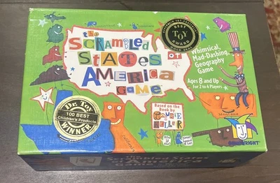 The Scrambled States of America Game 2011 Gamewright 100% Complete Good Cond - Image 1 of 4