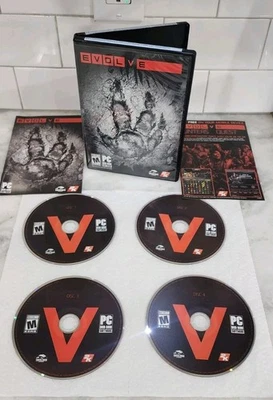 Evolve Pc Dvd-Rom 2k Game Turtle Rock Complete 2015 - Image 1 of 4