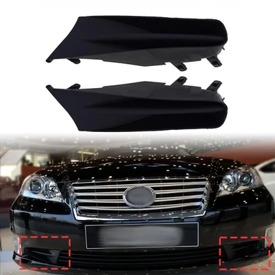 2pcs Front Bumper Grille Kit For 2010-2012 Lexus ES350 Black Plastic 5314133100 Foto 1 de 4