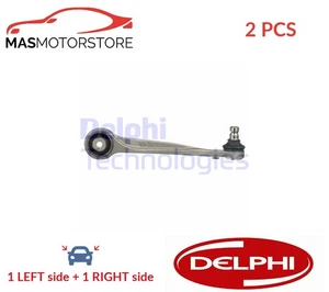 LH RH TRACK CONTROL ARM PAIR FRONT OUTER UPPER REAR DELPHI TC7777 2PCS I NEW - Picture 1 of 5