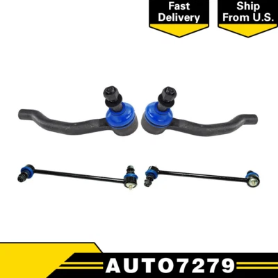 Barra estabilizadora de extremo de barra estabilizadora delantera Mevotech 4 piezas para Nissan Altima 2013 2014 2015 Foto 1 de 4