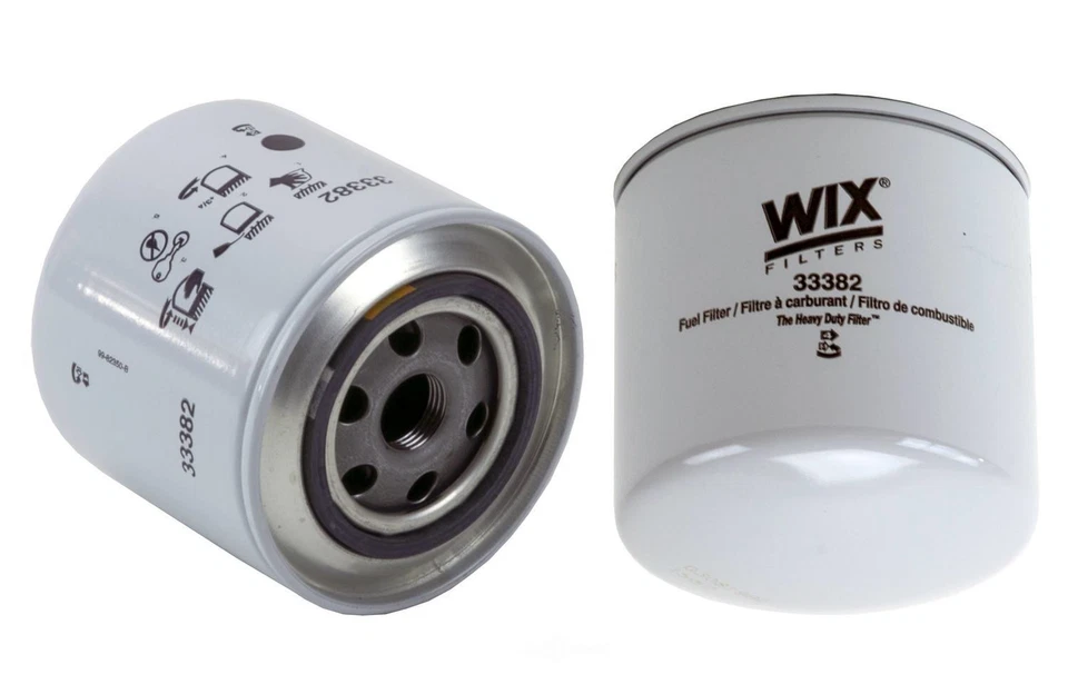 Filtro de combustible WIX 33382 WIX para varios Trks con motores diésel Isuzu, Hitachi, Lin Foto 1 de 1