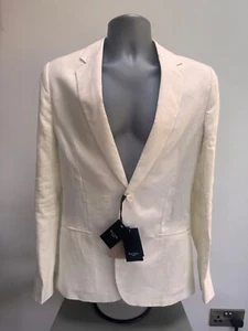 Paul Smith Men Tailored Linen Blazer Made In Italy Medium UK38EU48 BNWT RRP £795 - Picture 1 of 5