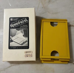 Speed-EZ-EL Easel Photo Paper Holder A J Ganz Photography Dark Room 3 1/2 x 5 - Picture 1 of 3