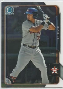 Rio Ruiz Atlanta Braves 2015 Bowman Chrome Prospects - Picture 1 of 2