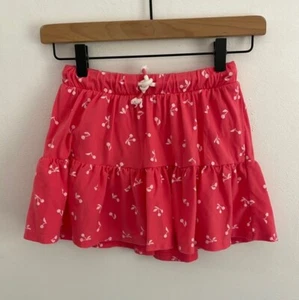 Cherry Print Pink Skort Size Medium 8 - Picture 1 of 6