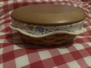 Cesta ovalada Longaberger American Cancer Society Horizon of Hope 2003 - Imagen 1 de 13