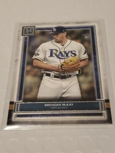 Brendan McKay 2020 Topps Museum Collection Rookie Card #83 RAYS - Picture 1 of 2