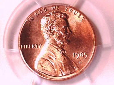 1985 D Lincoln Memorial Cent Penny 1C PCGS MS67RD 42904214 - Image 1 of 3