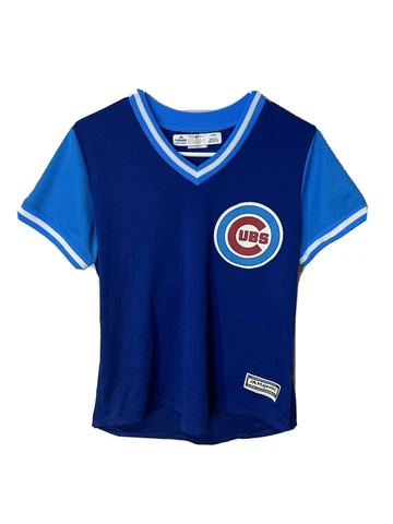 MLB Authentic Chicago Cubs Players Weekend Mr. Cub Ernie Banks # 14 Jersey RARE Cover