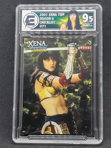 2001 Rittenhouse Xena: The Warrior Princess Season 6 Checklist #71 Graded 9.5