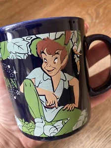 VINTAGE KILNCRAFT MUG PETER PAN DISNEY TINKERBELL VGC - Picture 1 of 5