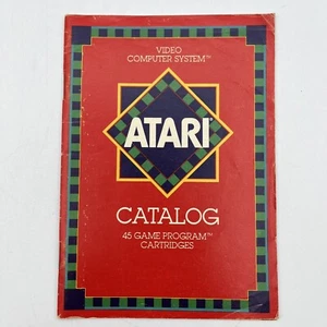 Catalogo 1981 - Atari Video Computer System - 45 cartucce programma giochi - Foto 1 di 3