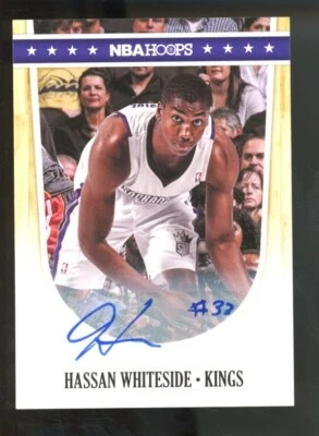 2011-12 NBA Hoops Hassan Whiteside Auto #213 - Image 1 of 2