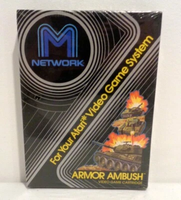 Atari 2600 - Armor Ambush by M Network - New Factory Sealed MATTEL ELECTRONICS - Image 1 of 4