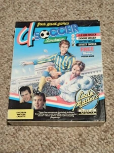 Colección de juegos vintage ZX Spectrum - 4 simuladores de fútbol - Imagen 1 de 7