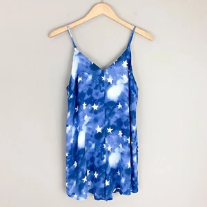 Buddy Love Cara Americana Romper Blue White Star Romper NEW - Picture 1 of 5