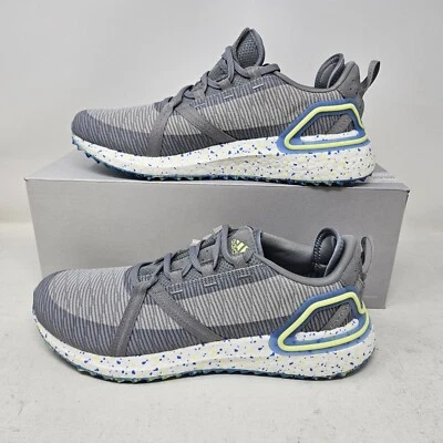 Mens Adidas Solarthon Boost Spikeless Golf Shoes / Grey Green / FZ1025 / Size 10 - Image 1 of 4