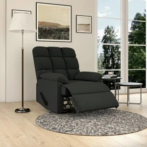 Multicolor microfiber recliner - Picture 1 of 8