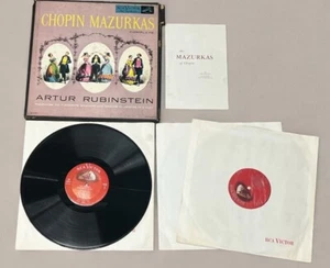 CHOPIN Mazurkas complete, etc - ARTUR RUBINSTEIN piano - RCA SD 3LP BOX - Picture 1 of 2