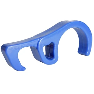 [SASA] Blue Motorcycle Handlebar Lock Brake Lever Hook Parking Safety Bicycle - Picture 1 of 5