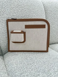 Hermes Toile H Cargo Pouch Brand New Collectors Piece - Picture 1 of 10