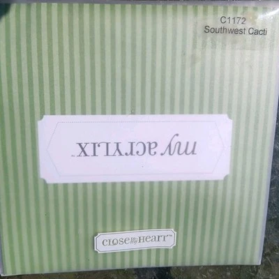My Acrylix Southwest Cacti B1172 от Close To My Heart - Изображение 1 из 4