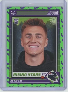 Bo Nix A-Treat - Rising Stars Green Bats 2024 Score-A-Treat #4 - Picture 1 of 2