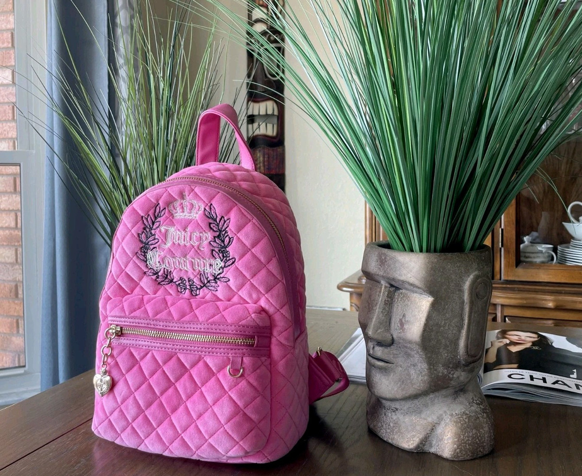 Juicy Couture Pink Backpacks for Women | eBay Juicy Couture Pink Backpacks for Women | eBay