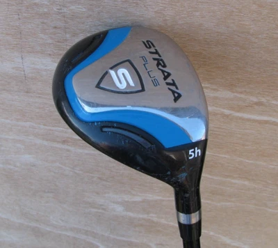 LADIES STRATA PLUS 5 HYBRID 26 DEGREE LOFT WOMENS FLEX GRAPHITE SHAFT TURQUIOSE - Image 1 of 4